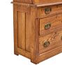 Vintage 20th Century Oak Secretary Desk