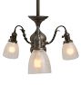 Vintage Classical Revival Anthecus Arm Chandelier