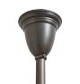 Vintage Classical Revival Chandleier with Scallopped Shades