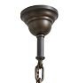 Vintage Classical Revival Pan Chandelier with Anthecus Motifs