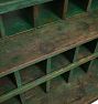 Vintage Industrial Extra Large Cubby Cabinet