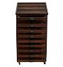 Vintage Industrial Multi Drawer Printers Cabinet
