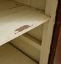 Vintage Traditional Large Walnut Storage Cabinet