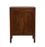 Vintage Traditional Large Walnut Storage Cabinet