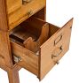 Vintage Traditional Oak Office Storage Cabinet