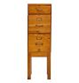 Vintage Traditional Oak Office Storage Cabinet