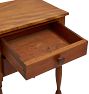Vintage Traditional Side Table with Turned Legs