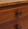 Vintage Traditional Side Table with Turned Legs