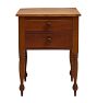 Vintage Traditional Side Table with Turned Legs
