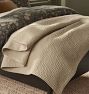 Pick-Stitch Cotton Quilt &amp; Shams