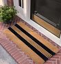 Horizontal Stripe Coir Doormat