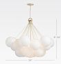 Arlo Cluster Chandelier, 34" Width