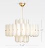 Roll &amp; Hill Lorna LED Double Tier Chandelier, 35" Width