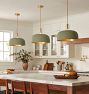 Dekum 16" Pendant, Metal Shade