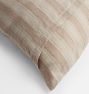 Herringbone Stripe Hemp Duvet &amp; Shams