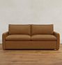 Roswell Leather Sofa, 72-108"