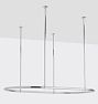54" Free Standing Tub & Shower Ring