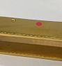 Open Box: Strap Shelf Bracket Set for 1" x 8" Shelf, Set of 2 - Unlacquered Brass