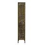 Vintage Industrial Single-Door Steel Locker