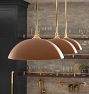 Poplar Pendant, Metal Shade