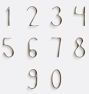 6" Warren House Numbers