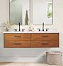 Geneva Wall Mount Double Vanity, 60"