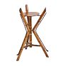 Vintage Victorian Bamboo Short Plant Stand