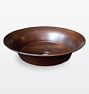 Maestro Bajo Bath Sink Single 16.25in Antique Copper