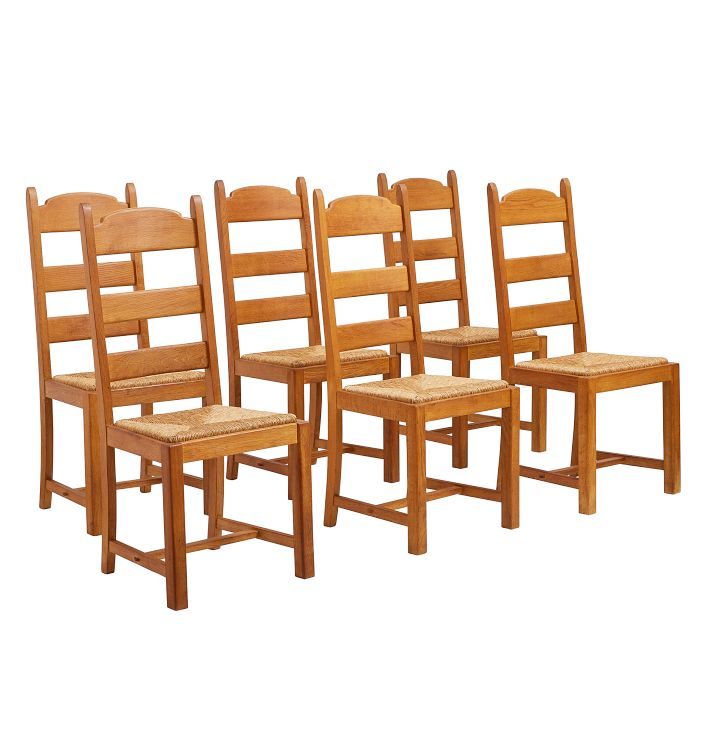 Vintage Midcentury Modern Danish Kosuga Dining Chair Set