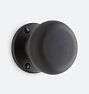 Door set Tate int tubular 2 1/4in brass knob dummy OB