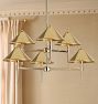 Rhone Double Tier Chandelier, 36" Width in Metal Shades