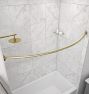 Curved Shower Curtain Rod