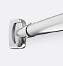 Shower Curtain Set 60in Single Curved PC