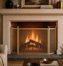 Calabar Tri Panel Fireplace Screen