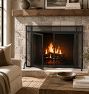 Classic Linear 2-Door Fireplace Screen
