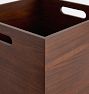 Lidded Wood Storage Box