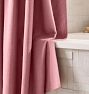 Jacquard Woven Floral Shower Curtain