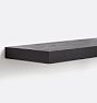 Open Box: Floating Wood Shelf with 2" Height (10"D x 24"W) - Black Ash