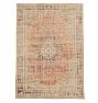 Vintage Rug Wool Handknot Coral Multi Medln 7.0x10.0ft