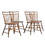 Vintage Early American Windsor Dining Chairs Set of 4