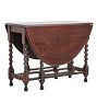 Vintage 20th Century Jacobean Gate Leg Table