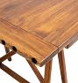 Vintage Ralph Lauren Trestle Oak Dining Table