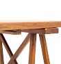 Vintage Ralph Lauren Trestle Oak Dining Table