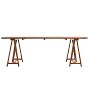 Vintage Ralph Lauren Trestle Oak Dining Table