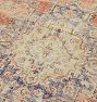 Vintage Rug Wool Handknot Coral Multi Medln 7.0x10.0ft