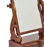 Vintage Victorian 19th Century Mahogany Vanity Mirror