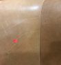Open Box: Clinton Modern Wingback Leather Chair without Nailheads - Copeland Leather, Cider 