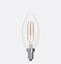 Bulbrite 5W LED CA10 2700K Filament JA8 Clear