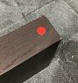 Open Box: Floating Wood Shelf with 2" Height (10"D x 24"W) - Black Ash