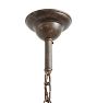 Vintage Classical Revival Organic Motif Chandelier